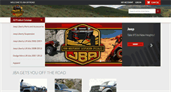 Desktop Screenshot of jeeplibertyliftkits.com